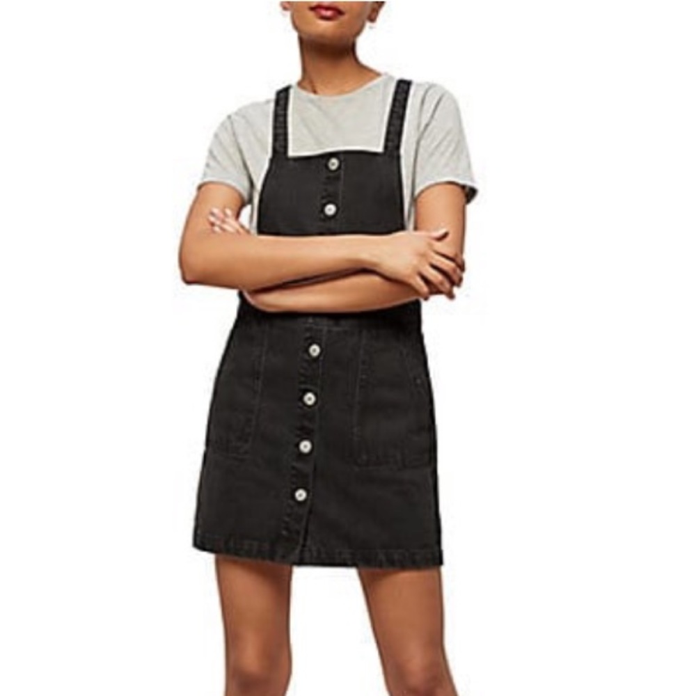 Brand New Button Up Black Dress / Jumper